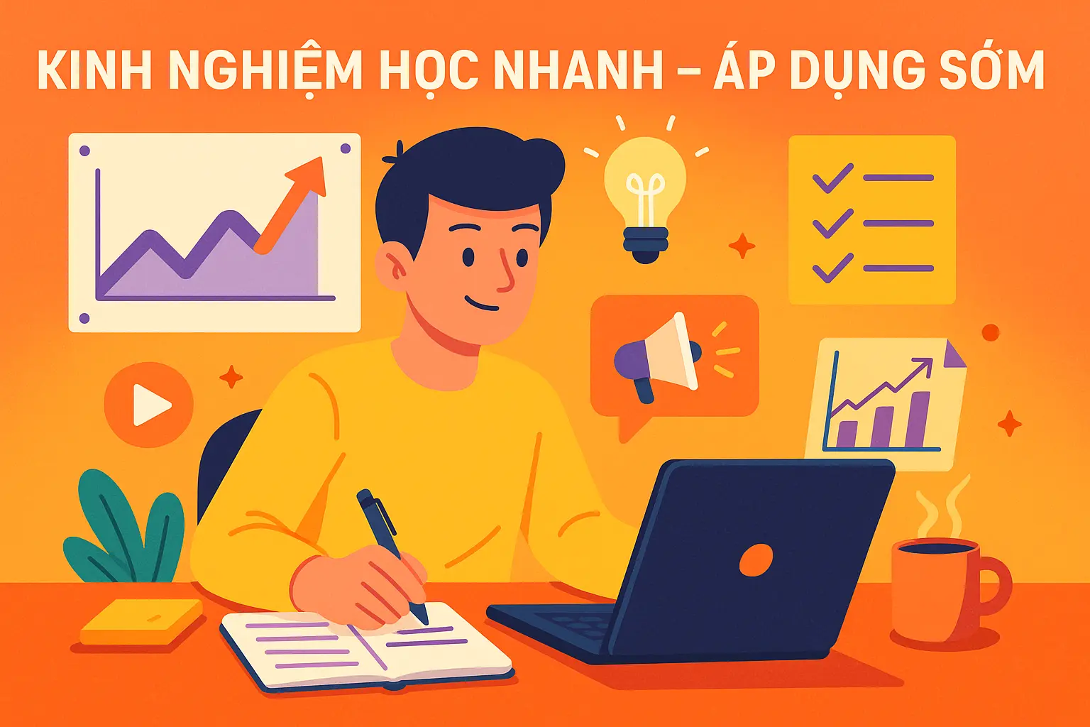 Kinh Nghiệm Học Nhanh Digital Marketing