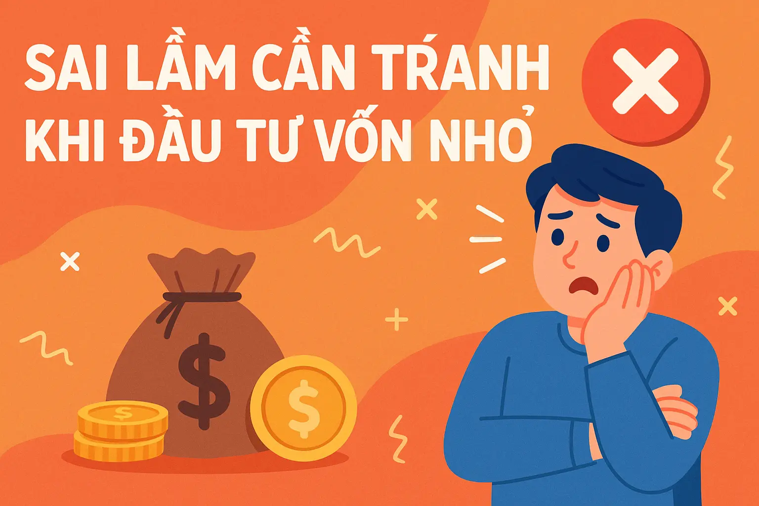 Những Sai Lầm Cần Tránh Khi Đầu Tư Vốn Nhỏ