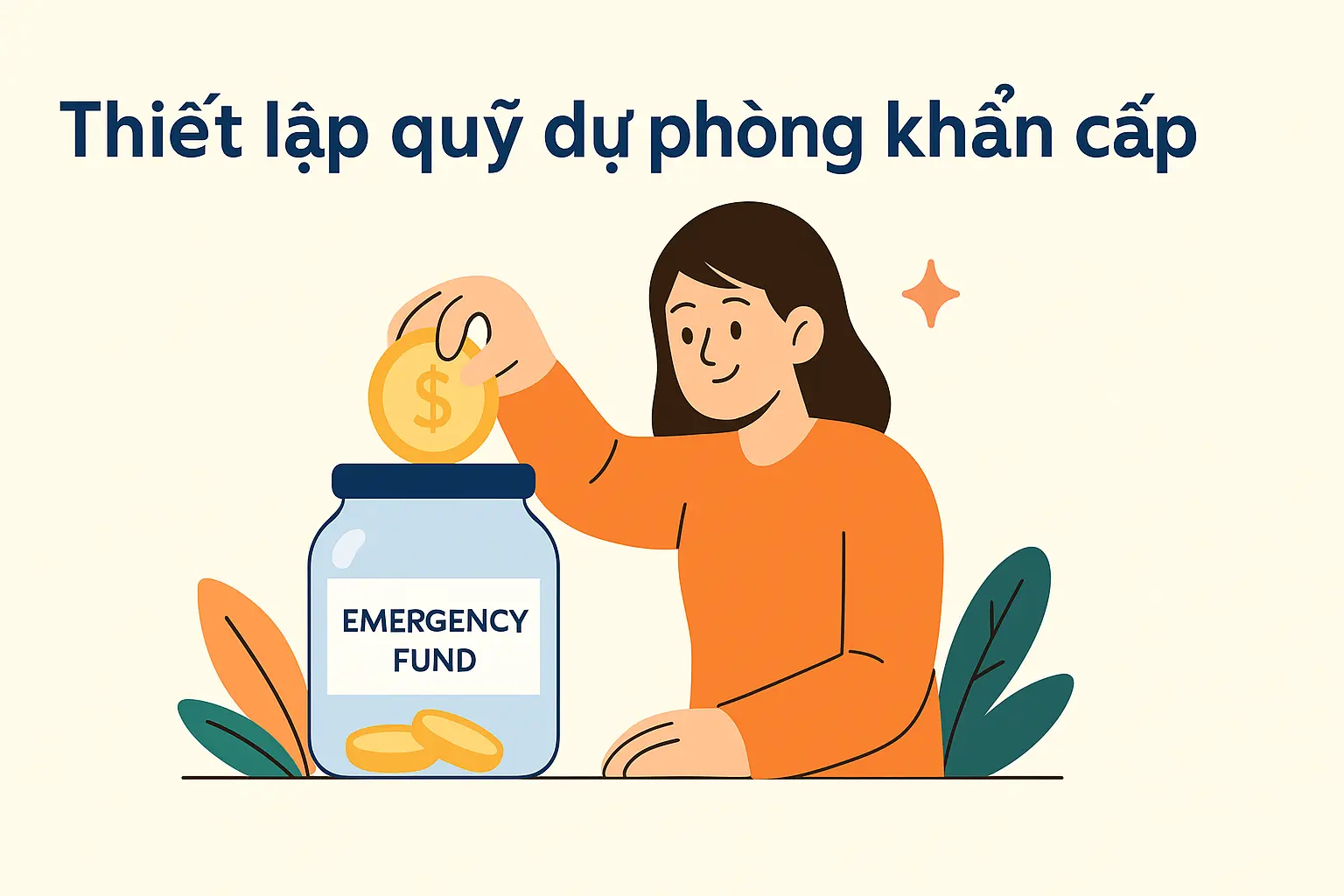 Thiết lập quỹ dự phòng khẩn cấp