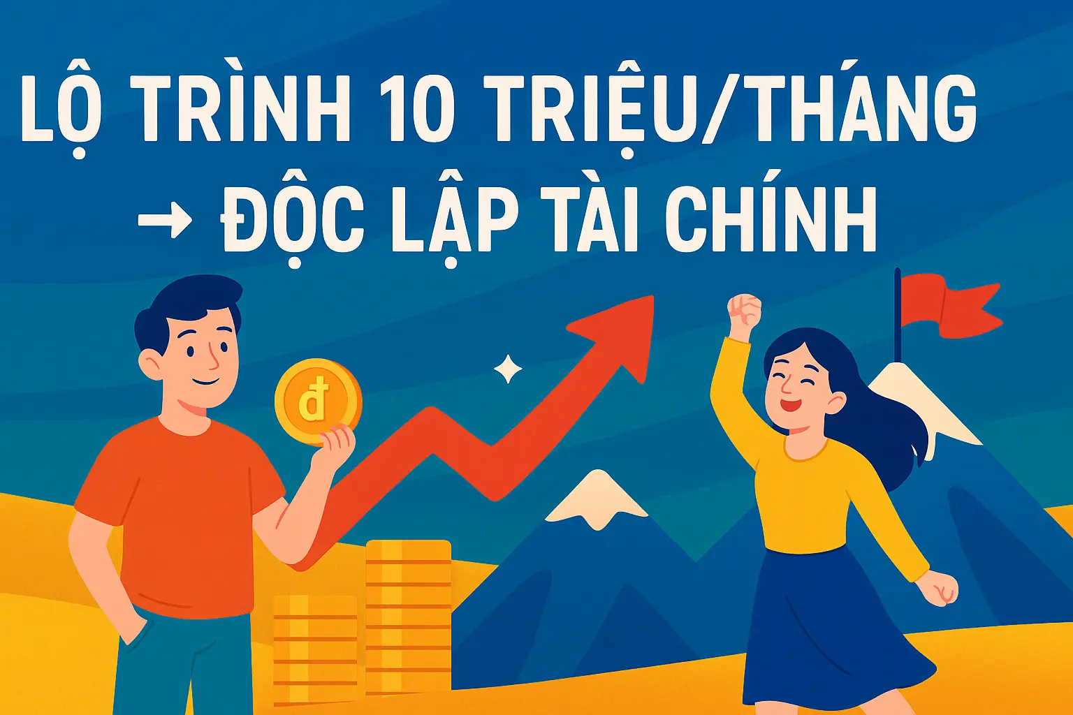 Hành Trình Tự Do Tài Chính Chỉ Với 10 Triệu/Tháng