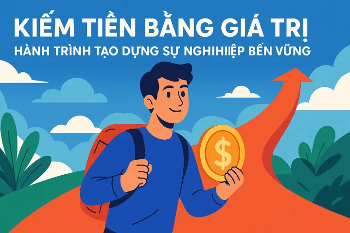 Kiếm Tiền Bằng Giá Trị - Xây Dựng Sự Nghiệp Bền Vững